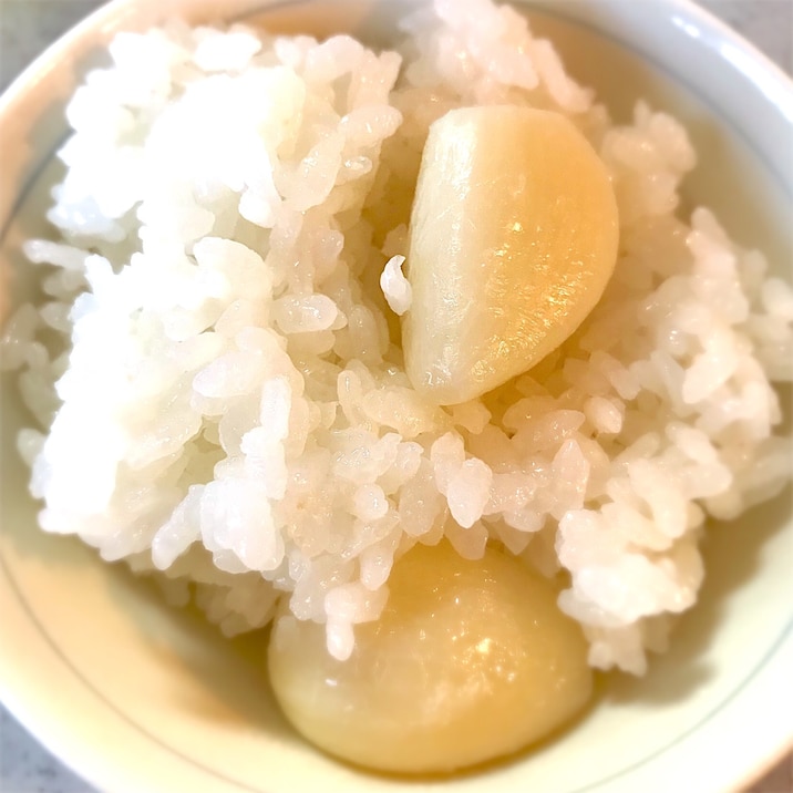 おすすめ*生にんにくでにんにくごはん*